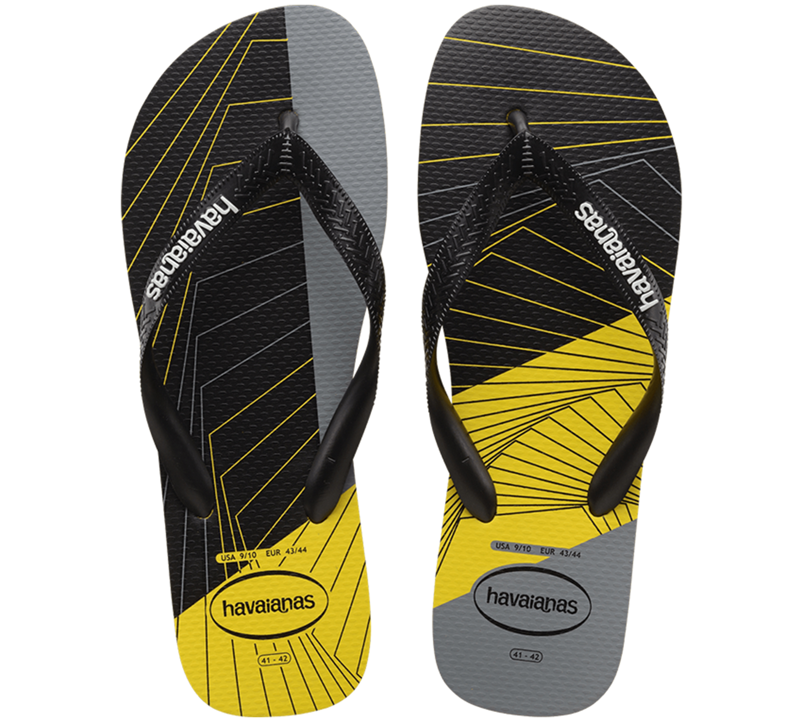 HAVAIANAS CITRUS YELLOW/ BLACK